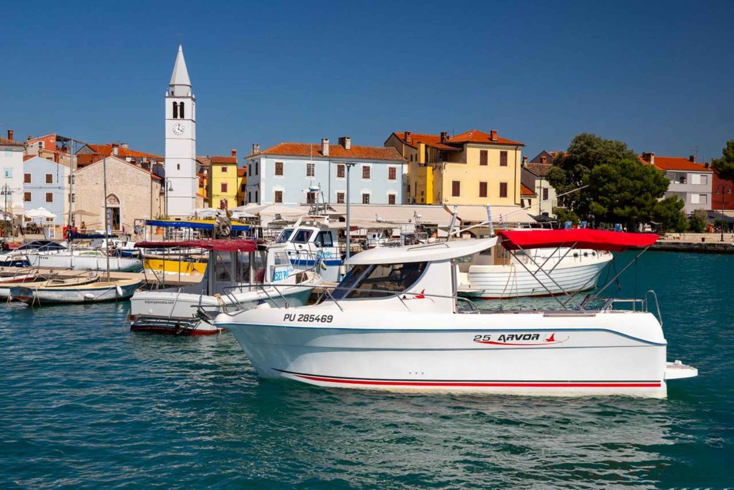 Istrien: Privat båttur med skeppare