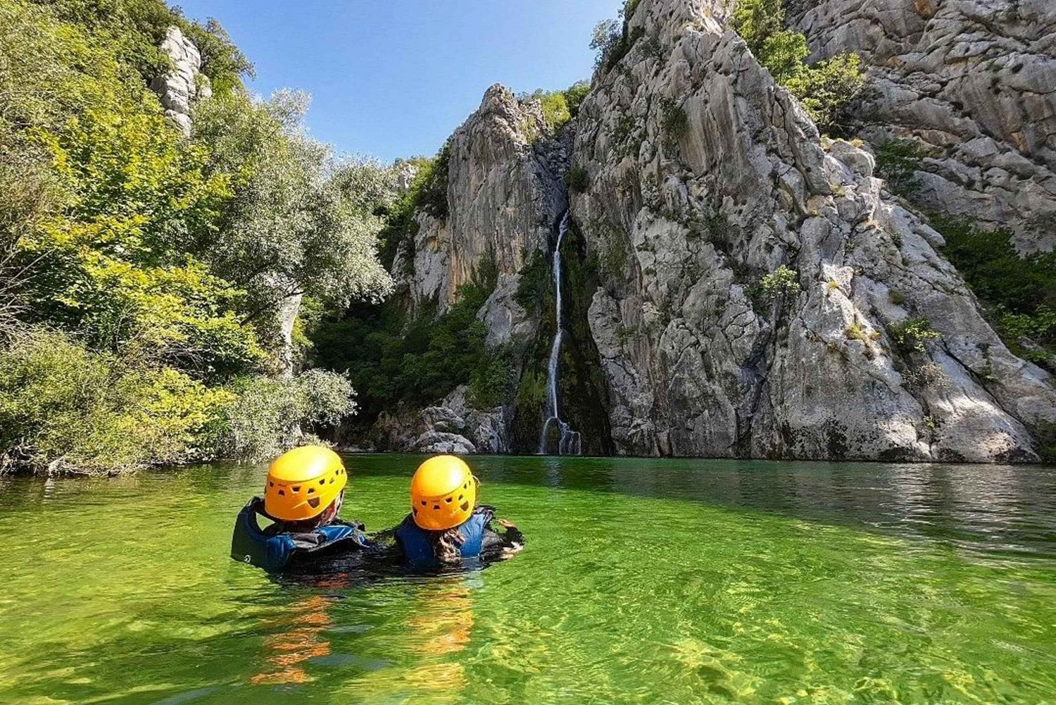 From Omis: Basic Canyoning on Cetina river/ Free photos