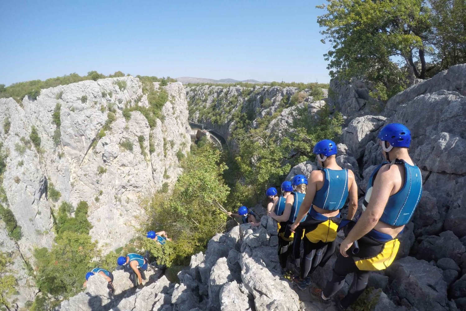 From Omis: Basic Canyoning on Cetina river/ Free photos