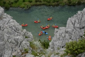 Kaštel Žegarski: Packrafting på Zrmanja-floden