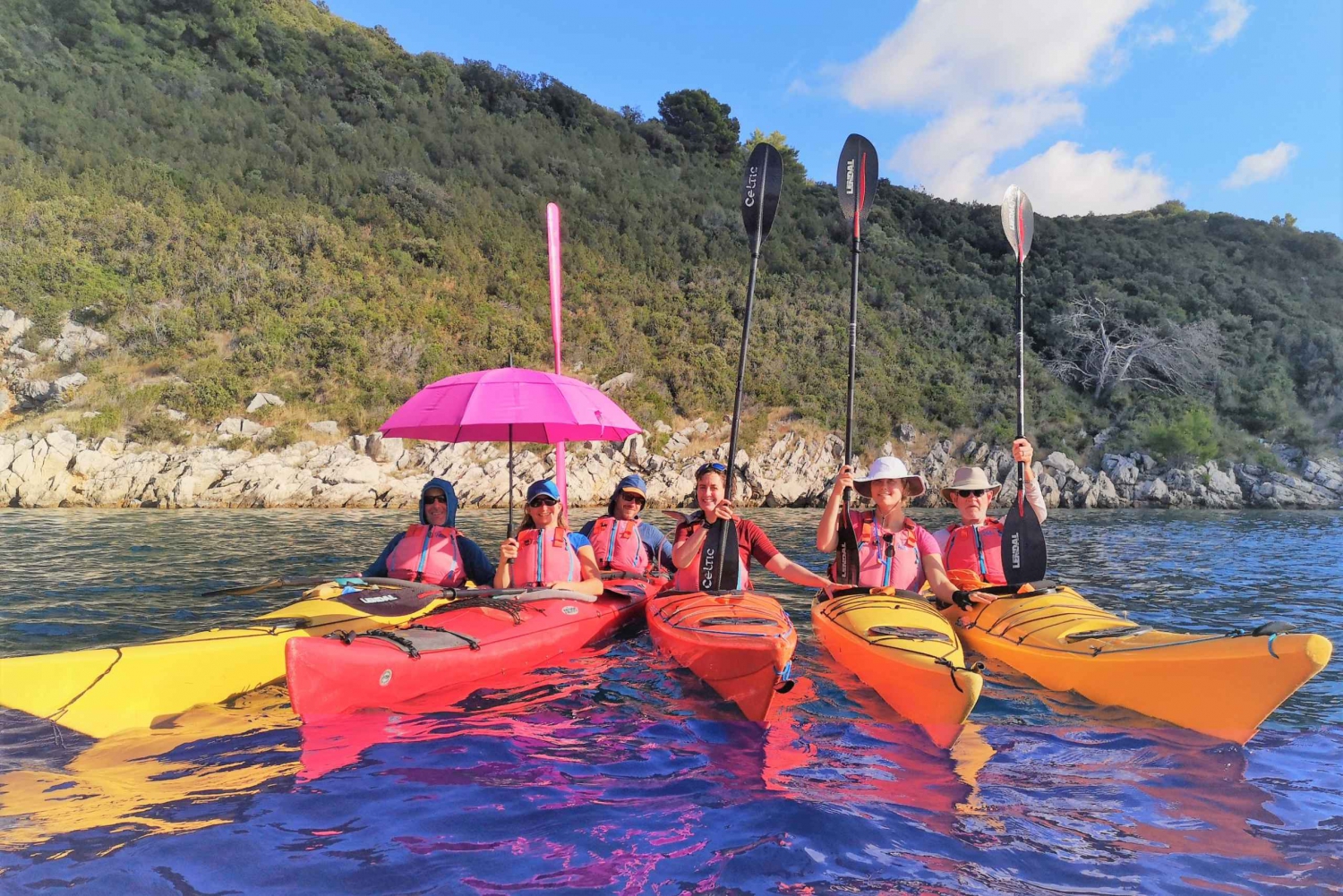 Tour in kayak e in bicicletta nelle isole Elafiti da Dubrovnik