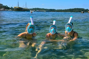 Sport acquatici Rovigno - Tour in kayak, snorkeling, drink gratuito e foto