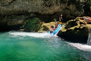 Kajakkpadling i Mreznica-fossene i naturmonumentet