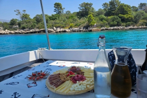 Korčula: Båttur med snorkling og grill