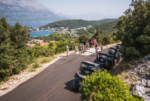 コルチュラ島のバギーサファリとワインの試飲