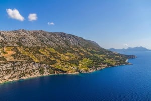 Korčula: Hiking Tour of Pelješac Peninsula with Boat Ride