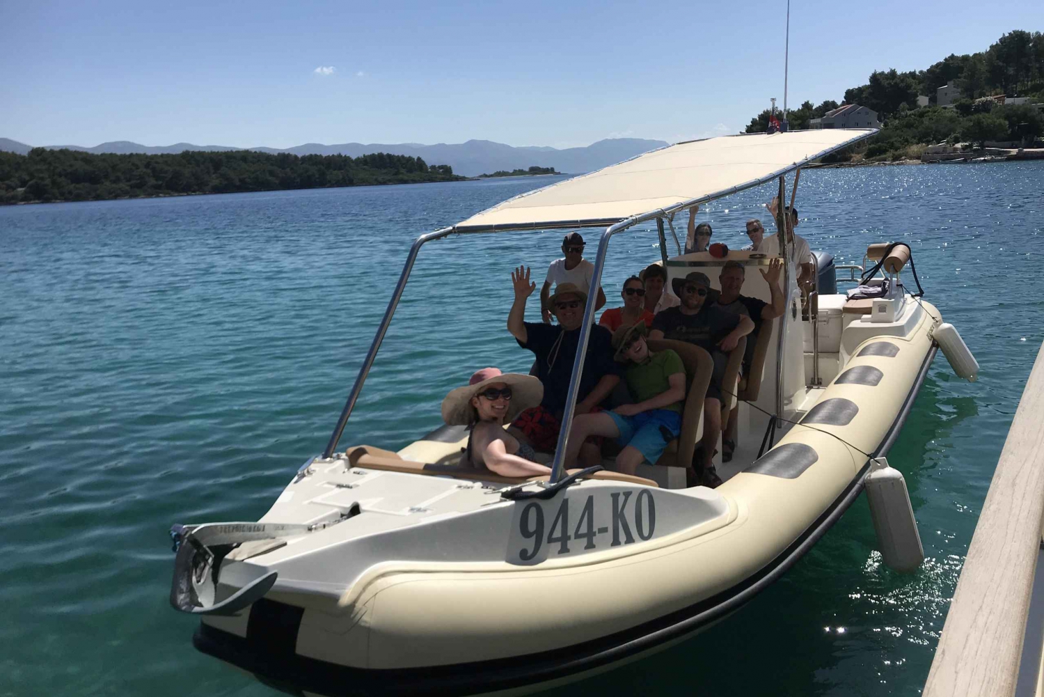 Isla de Korcula: Aventura guiada de snorkel