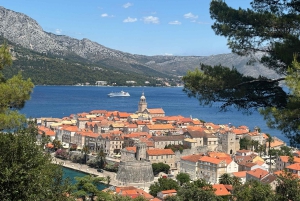 Korčula: Vintage-autokierros viinin ja oliiviöljyn maistajaisilla