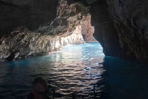 Kotor: Hurtigbåttur i den blå grotten og Lady of the Rocks
