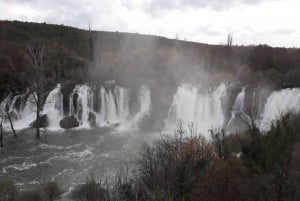 Kravice waterval excursie, Ston,Međugorje, Mostar