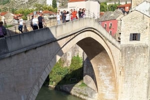 Kravice waterval excursie, Ston,Međugorje, Mostar