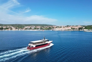 Krk: Rabin ja Pagin veneretki, uiminen ja kaupunkikierros lounaalla