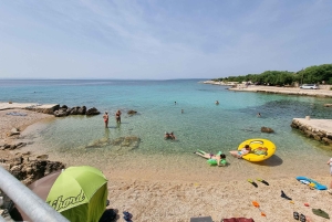 Krk: Rabin ja Pagin veneretki, uiminen ja kaupunkikierros lounaalla