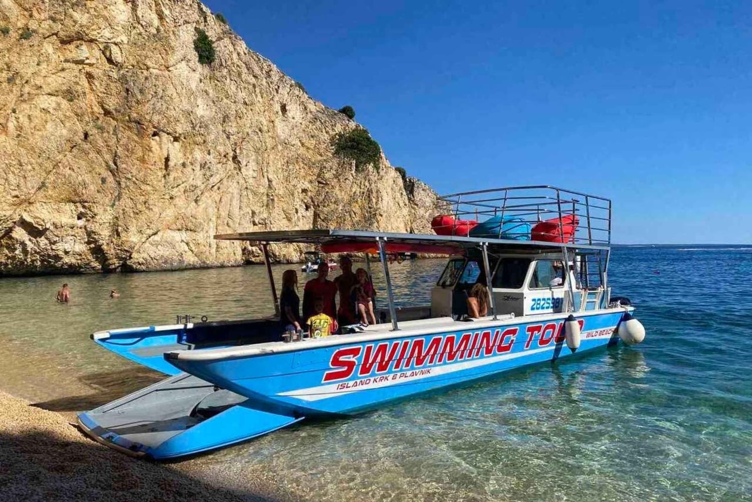Krk: Swimming and Snorkeling tour on Golden Bay
