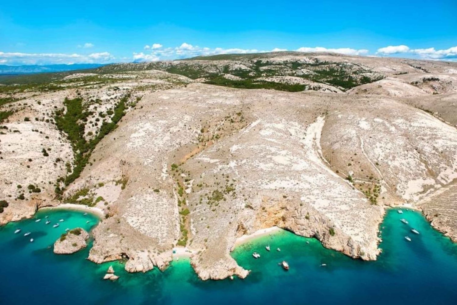 Krk: Swimming and Snorkeling tour on Golden Bay