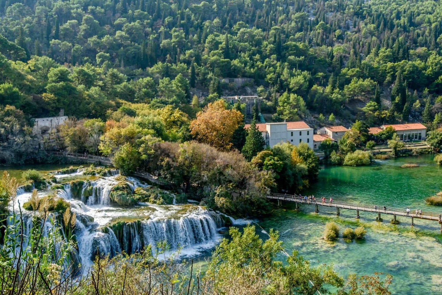 Wycieczka grupowa do wodospadów Krka ze Splitu