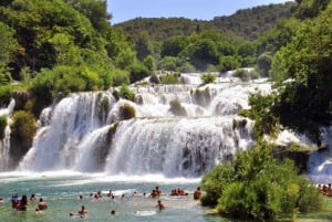 Split: Krka National Park Waterfalls Day Tour with Boat Ride