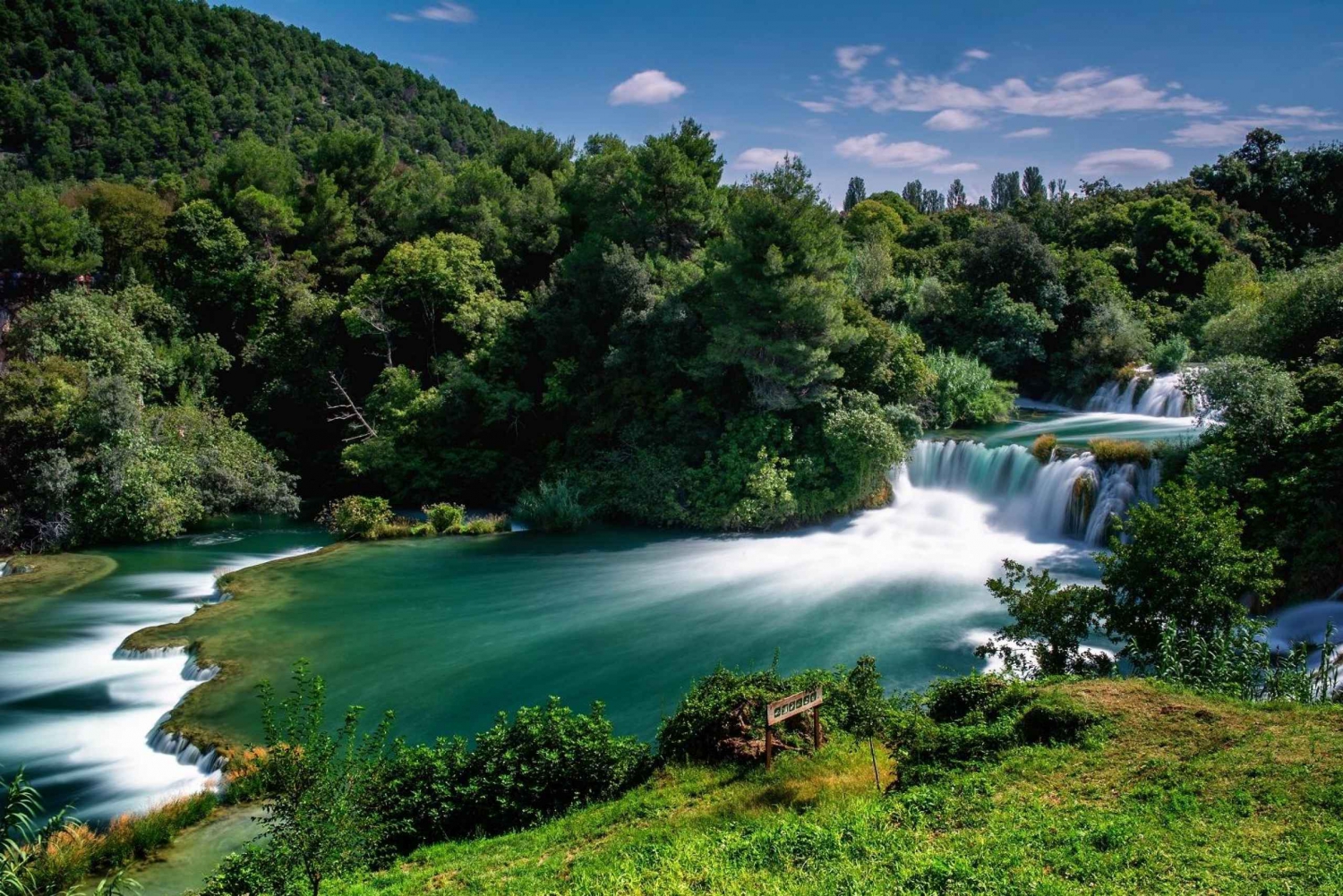 Krka Waterfalls Excursion from Makarska Riviera