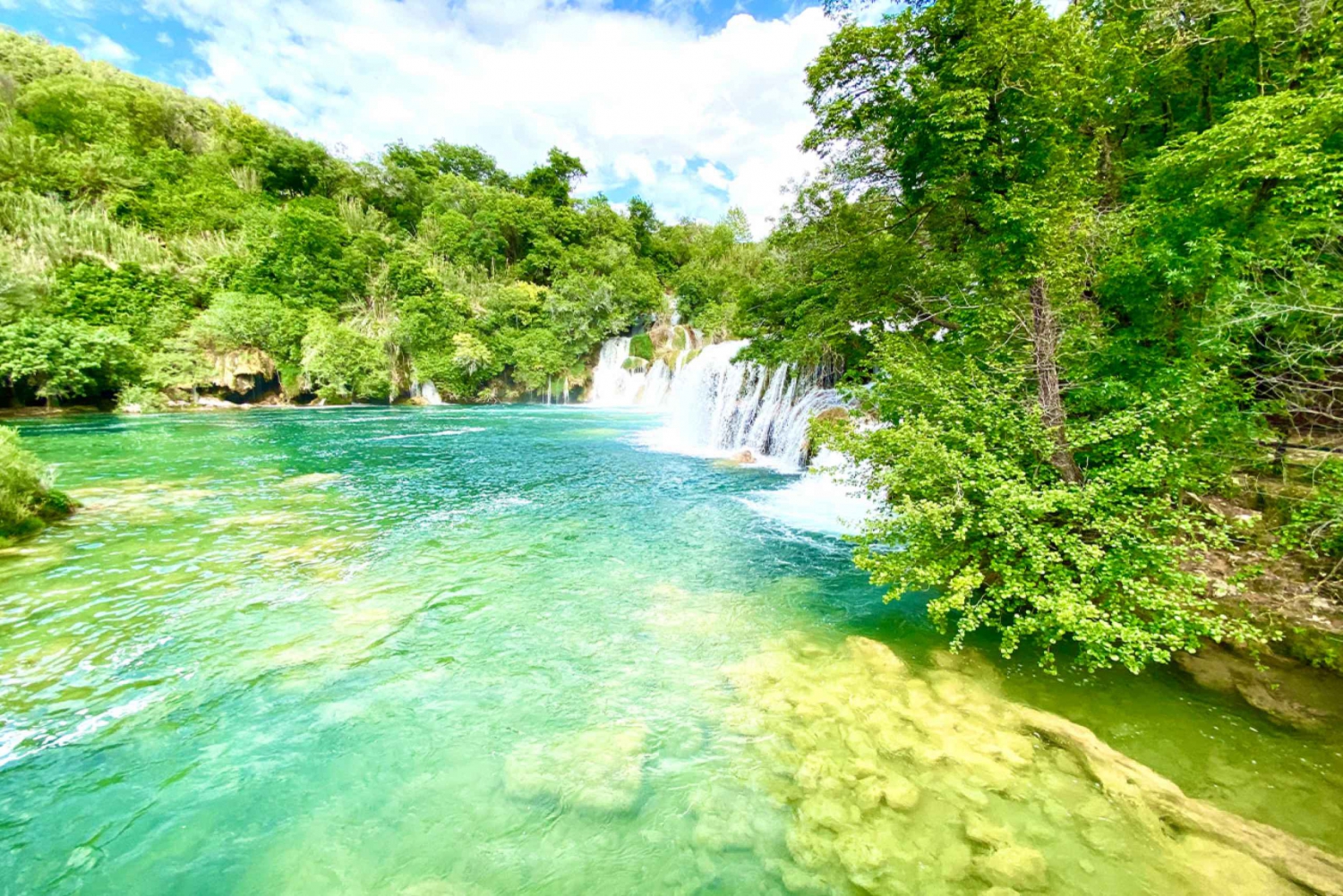 Krka Waterfalls Private Tour from Split and Trogir