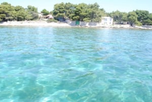 Krknjaši Sininen laguuni -kolmen saaren kierros juomineen
