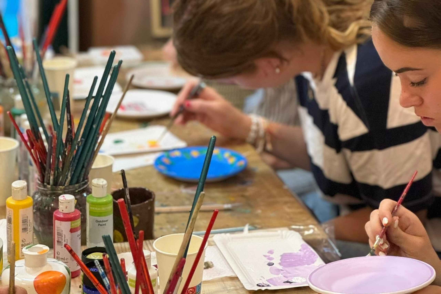 Workshop local de pintura e vinho: Uma experiência criativa única