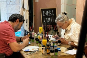 Workshop local de pintura e vinho: Uma experiência criativa única