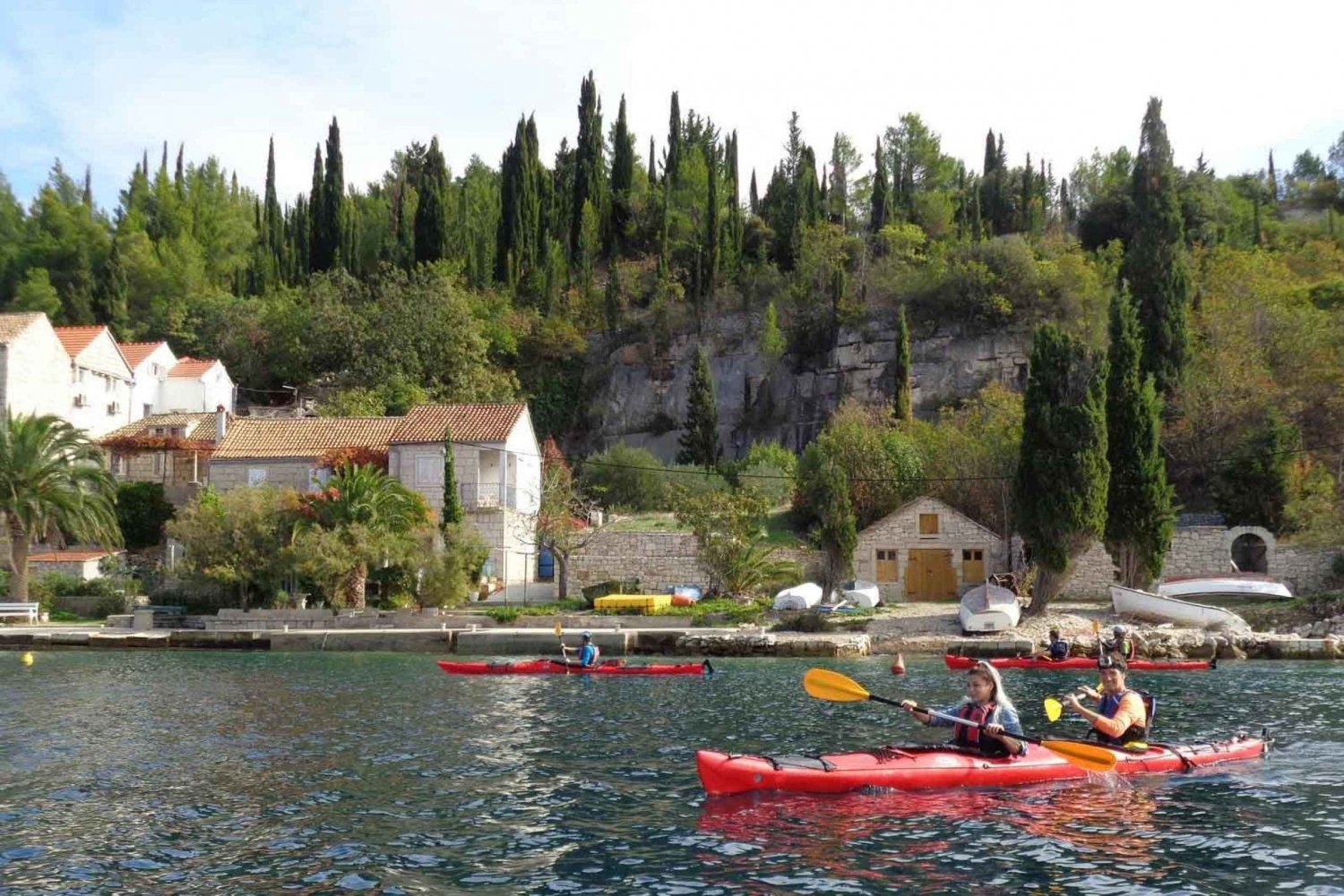 Lumbarda: Half-Day Kayaking and History Tour
