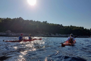Lumbarda : Excursion en kayak au coucher du soleil