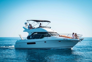 Luxe jacht: Sunset Blue Cave & Panoramic Tour met wijn