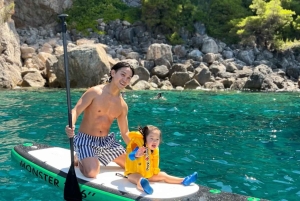 Luxe jacht: Sunset Blue Cave & Panoramic Tour met wijn