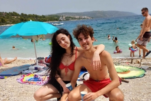 Blue Lagoon met speedboot, water en handdoeken inbegrepen.