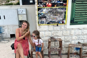 Blue Lagoon met speedboot, water en handdoeken inbegrepen.