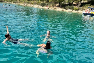 Blue Lagoon met speedboot, water en handdoeken inbegrepen.