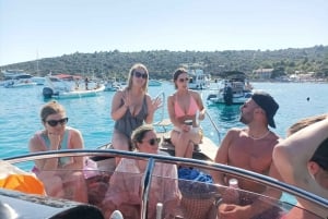 Magnific tour: blue lagoon with a speed boat ,foto included