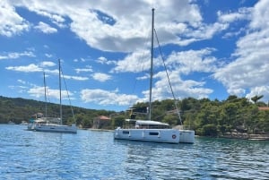 Prachtige rondvaart: blauwe lagune met een speedboot, foto inbegrepen