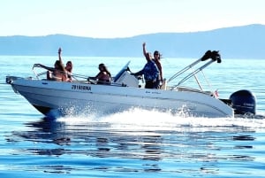 Makarska: 3 island, Cave, Cliffs, Jelsa, Lagoon, beach swing