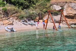 Makarska: 3 island, Cave, Cliffs, Jelsa, Lagoon, Golden Horn