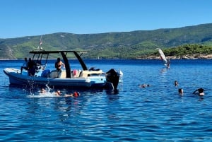 Makarska: 3 island, Cave, Cliffs, Jelsa, Lagoon, Golden Horn
