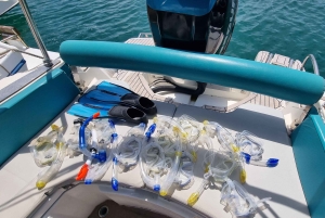 Makarska: 3 saarta, luola, kalliot, Jelsa, laguuni, Golden Horn