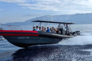 Makarska: 3-Island Speedboat Golden Horn & Blue Lagoon Tour