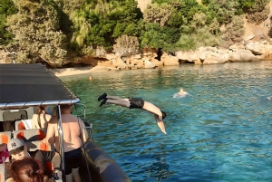 Makarska: 3-Island Speedboat Golden Horn & Blue Lagoon Tour