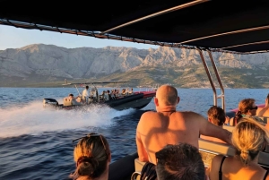 Makarska: 3-Island Speedboat Golden Horn & Blue Lagoon Tour