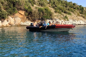 Makarska: 3-Island Speedboat Golden Horn & Blue Lagoon Tour