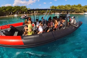 Makarska: 3-Island Speedboat Golden Horn & Blue Lagoon Tour