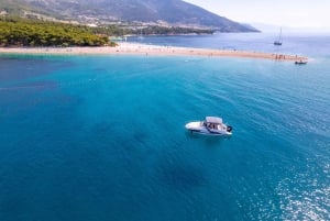Makarska: 3-Insel-Schnellboot-Tour zum Goldenen Horn und zur Blauen Lagune