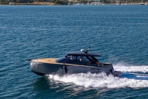 Makarska: luxe speedboottocht langs 4 eilanden met stad Hvar