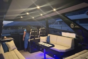 Makarska: luxe speedboottocht langs 4 eilanden met stad Hvar