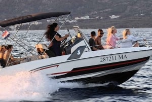 Makarska: luxe speedboottocht langs 4 eilanden met stad Hvar