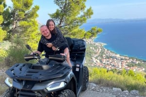 Makarska: Quad-Tour auf dem Biokovo mit Eintritt zum Skywalk