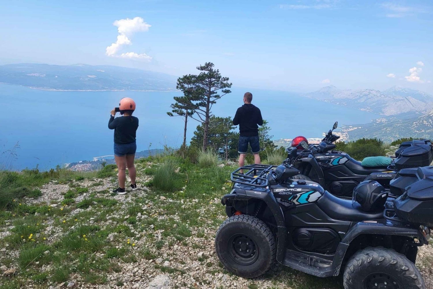 Firhjulingstur på Makarska-rivieraen